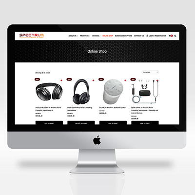 Products - Website Design