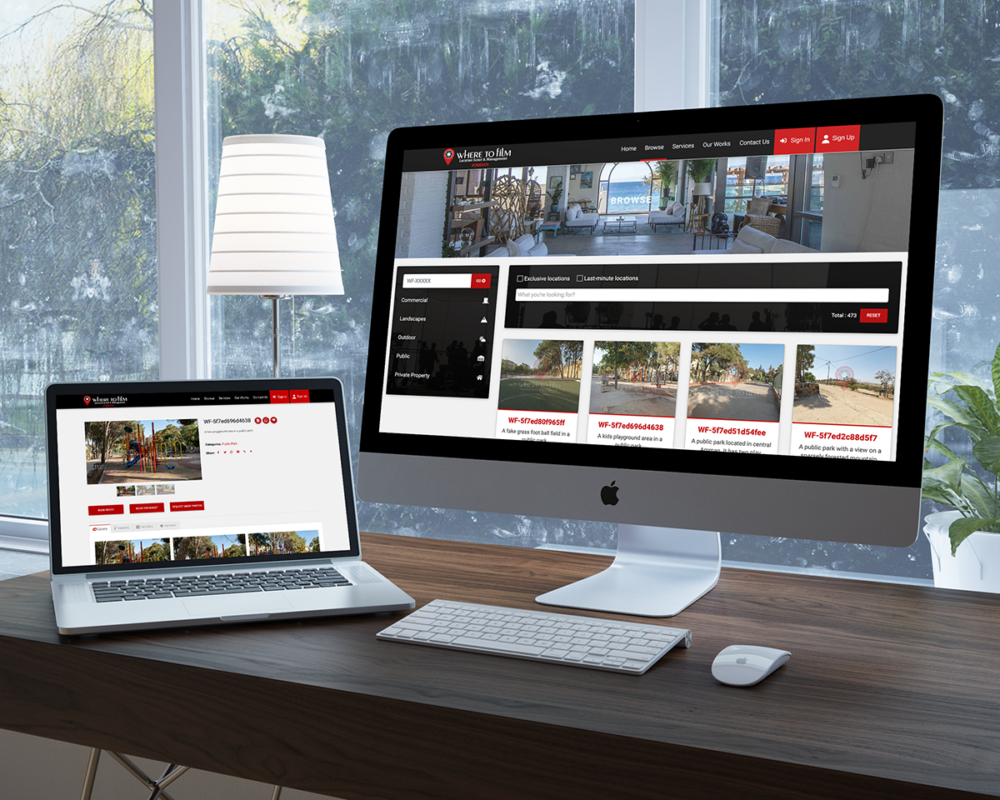 A visually stunning website design featuring a sleek and modern layout.