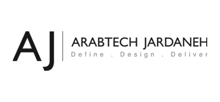 Logo of Arabtech Jardaneh Group, the client of Impressions Digital Marketing Agency.